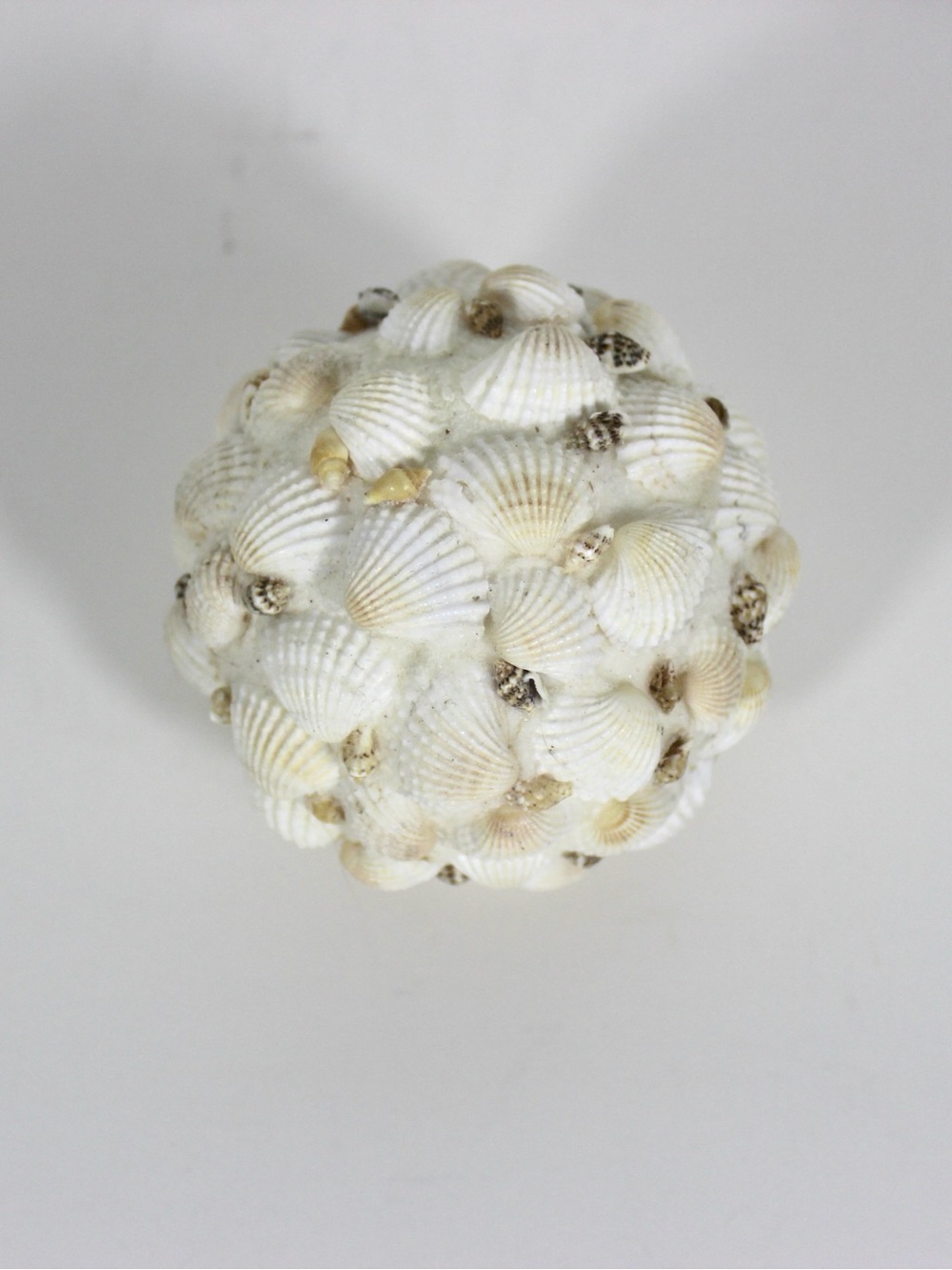 Vintage Decorative Shell Ball Sphere - Picture 2 of 5